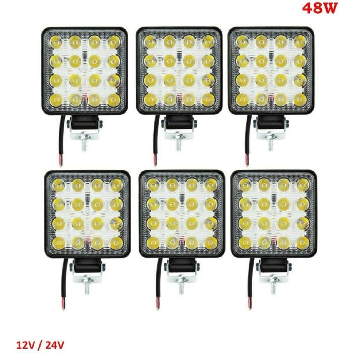 Feu de recul LED 5 VX120S-WD / 12V/24V
