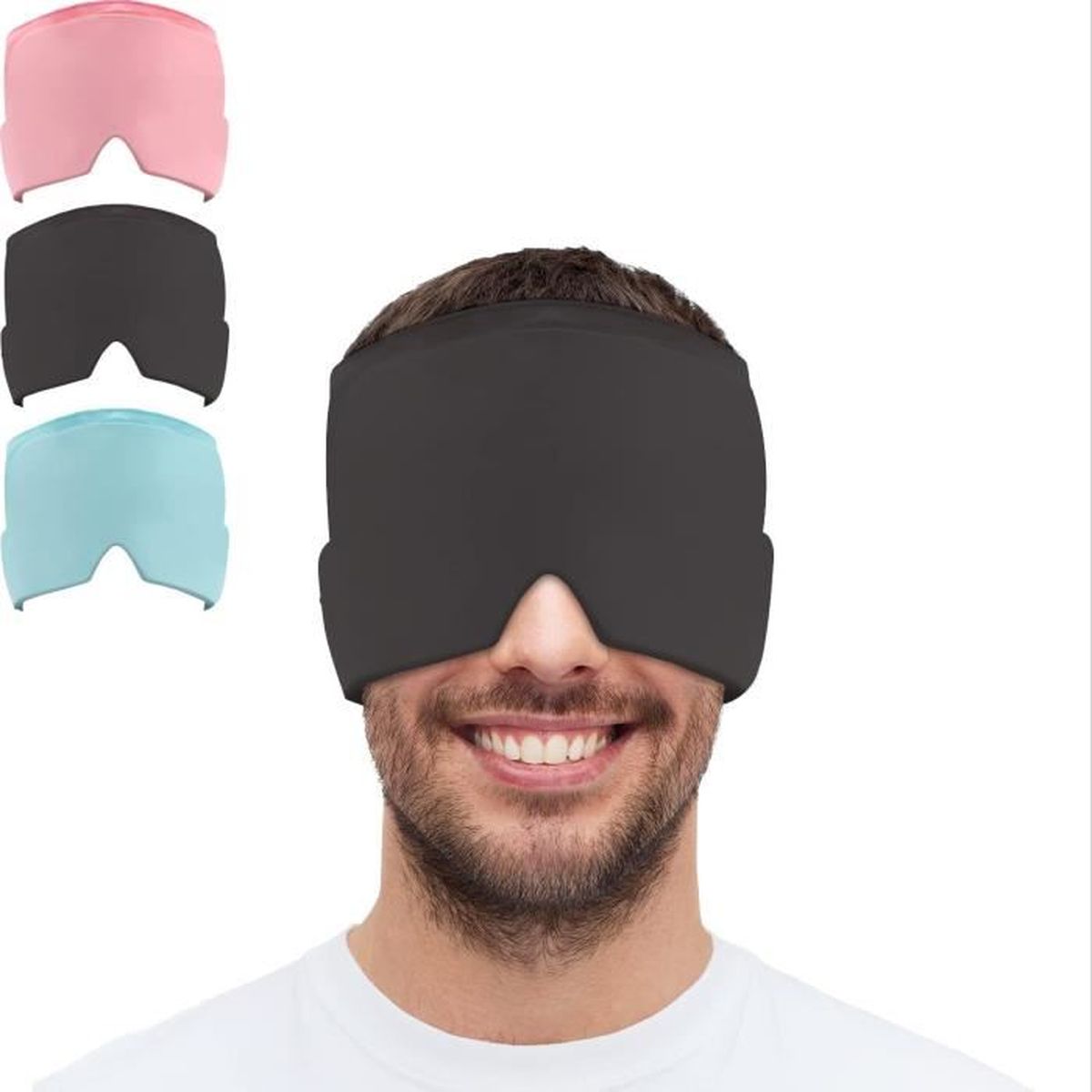 Migraine Relief Cap,Ice Headache Relief Eye Gel Migraine