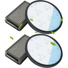 1001 PILES BATTERIES Filtres HEPA - Rowenta - ZR78000 - Lot de 2 - Compatible Compact Power XXL - Lavables et réutilisables