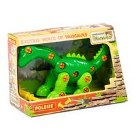 Polesie Blocs en forme de dinosaures "Diplodocus" pour enfants (35 pièces) (dans une boîte)