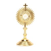 HURRISE décoration de table catholique en métal Ornement de statue de communion chrétienne en alliage de décoration de table