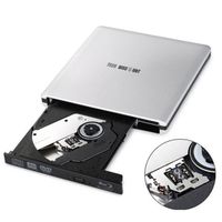 lecteur/graveur optique cd et dvd-rw externe blu-ray Drive USB 3.0 Externe Portable Disque ordinateur Compatible Windows Mac