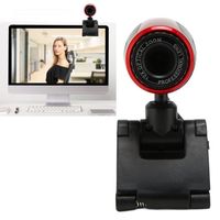 RUR USB2.0 Webcam HD pour ordinateur de bureau avec Microphone pour Skype / MSN, Plug et Play RR022