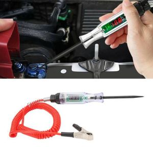 Testeur De Relais Auto Besttoolifes 12V/24V - Diagnostic Circuit Voiture, Camion - Écran LCD, Pinces Crocodiles