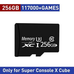 JEU CONSOLE RÉTRO 256g pour SCX Cube - Carte de jeu pour Super Conso