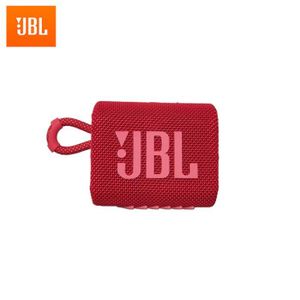ENCEINTE NOMADE JBL GO3 Red-JBL-Mini haut-parleur Bluetooth sans fil étanche avec microphone, son extérieur, batterie aste, c