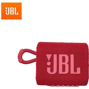 ENCEINTE NOMADE JBL GO3 Red-JBL-Mini haut-parleur Bluetooth sans fil étanche avec microphone, son extérieur, batterie aste, c