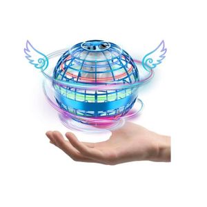 BALLE - BOULE - BALLON Flying Spinner Boule Volante Lumineuse Magique Min