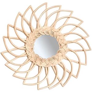 miroir metal rond noir 80 cm cdiscount maison