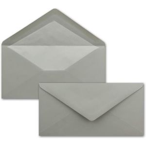 ENVELOPPE Enveloppes Longues Avec Doublure En Soie Blanc 11 