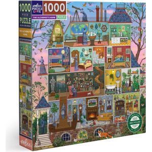 PUZZLE 1000 Pièces – La Maison De L’Alchimiste Fascinant 