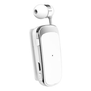CASQUE - ÉCOUTEURS K52 Rétractable Bluetooth Écouteur D'affaires Crav
