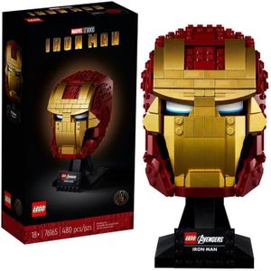 ASSEMBLAGE CONSTRUCTION LEGO® Marvel Super Heroes™ 76165 Casque d'Iron Man