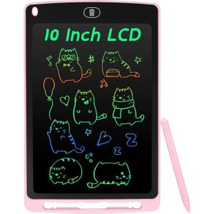 TABLETTE GRAPHIQUE Coolzon Tablette d'écriture LCD Coloré Tablette Gr