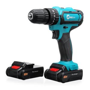 COFFRET TOURNEVIS ELECTRIQUE SANS FIL RECHARGEABLE EN COFFRET 32 ACCESSOIRES 65