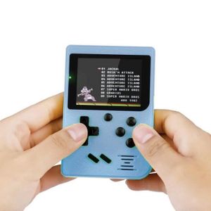 JEU CONSOLE RÉTRO LY19975-  Retro Mini Handheld écran couleur lecteur jeu portable  joueur de jeu classique Console de jeux pour NES (Bleu)-CY