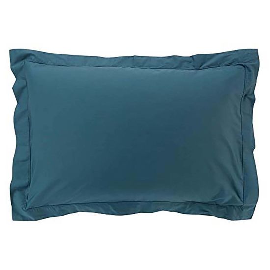 Taie D'oreiller Coton 50x70 Cm - Crème, Douce Et Respirante - Élastique Tout Autour, Certifiée Oeko-Tex - 5