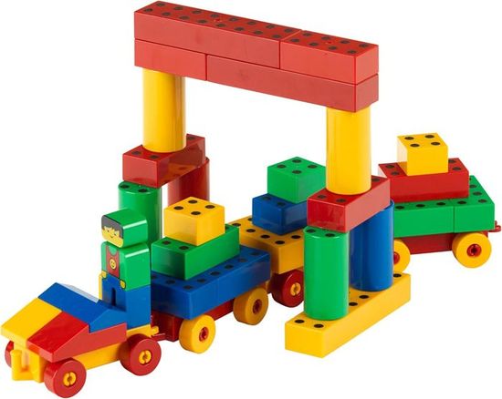 Jeu De Construction Magnétique Theo Klein - 85 Briques Aimantées + 10 Modèles