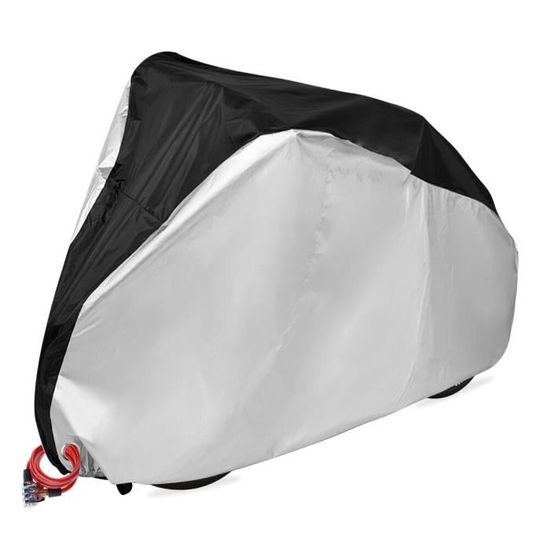 Housse Vélo Extérieure Imperméable – Taille 200x70x110 Cm, Polyester, Anti-UV – Pour VTT, Vélo De Route, Vélo électrique - 4