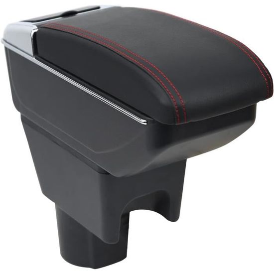 Organisateur Porte-Gobelet Compatible Dacia Duster 2 2018-2023 - Console Centrale, 2 Accessoires Pratiques Pour Boissons Et Petits Objets