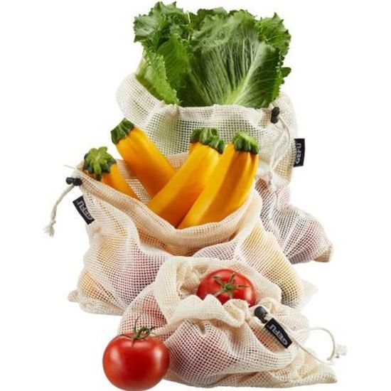 Sac tissu pour fruits et légumes on sale