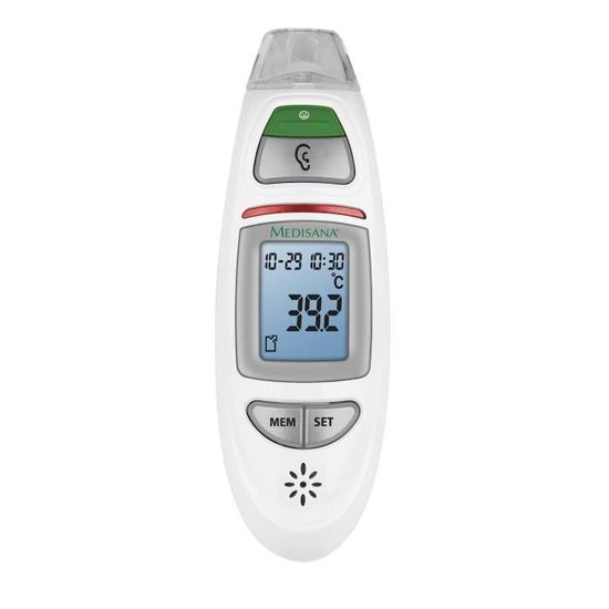 Medisana TM 750 Thermomètre à infrarouge Bébé Étanche Numérique - Thermomètre frontal Professionel pour Bébé Enfant Adulte, Avec
