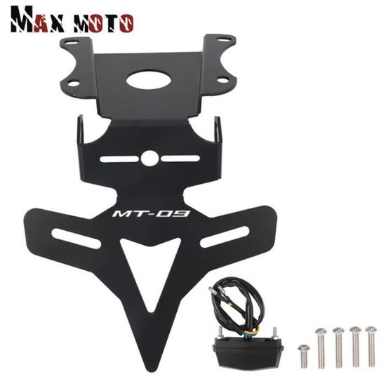 Kit élimination Garde-boue Arrière Moto Avec Support Plaque LED - Compatible Yamaha XJ6N, XJ6 Diversion, FZ-6R (2009-2017) - 2