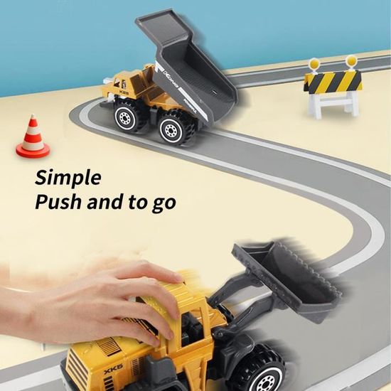 Acheter Chariot élévateur Jouet à friction Véhicule Mini voiture d'ingénierie Jouet interactif pour enfants
