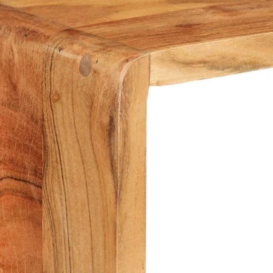 Ensemble De 3 étagères Cube En Bois De Récupération - Étagères Murales Décoratives - Design Unique - 10