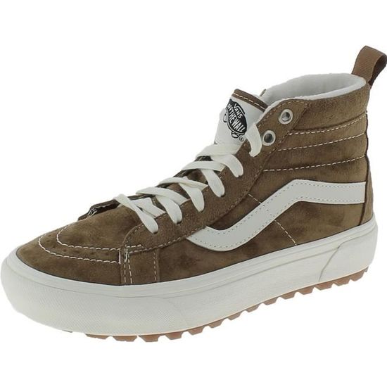 Vans verte shop semelle marron