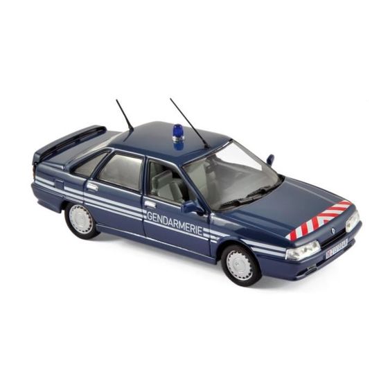 Miniature Norev 1/43 : Renault 18 Turbo Gendarmerie Noire 1981