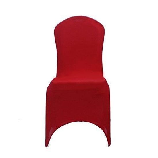 Rouge Housse De Chaise Spandex Lycra Mariage Banquet Fête D