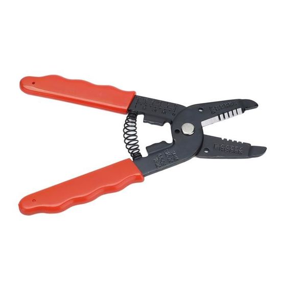 Pince à Dénuder 8 En 1 Avec Testeur De Tension - Coupe, Dénude, Sertit - AC/DC 12-250V - Pour Électriciens Et Bricoleurs
