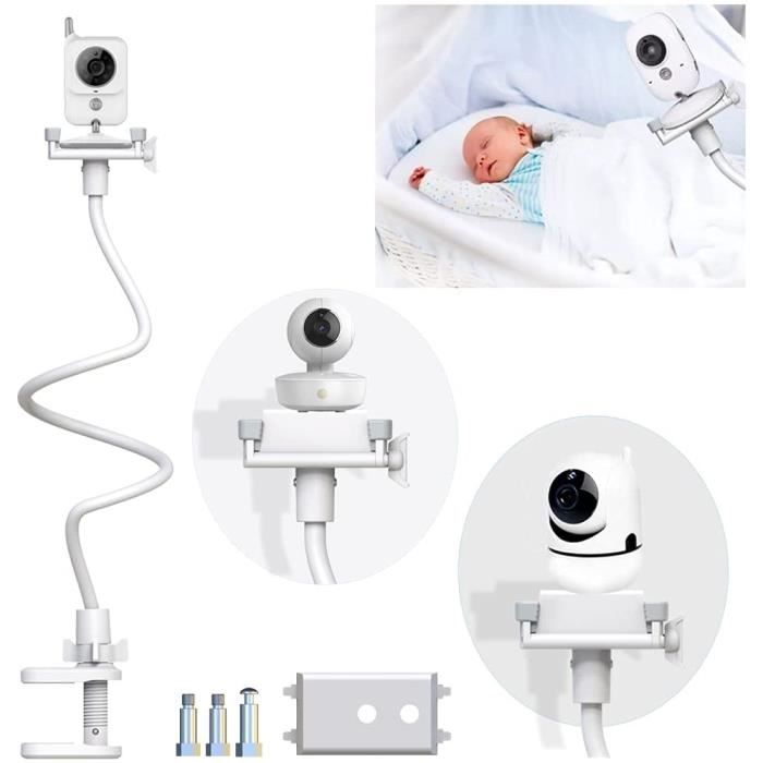 Support de caméra universel pour bébé Support de moniteur- appareil photo -  téléphone portable - caméra bébéflexiblepour la c [1] - Cdiscount Téléphonie