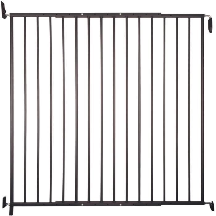 VADIGRAN Barrière d'extérieur Tom - H 105 cm - Noir - Pour chiens de grande taille