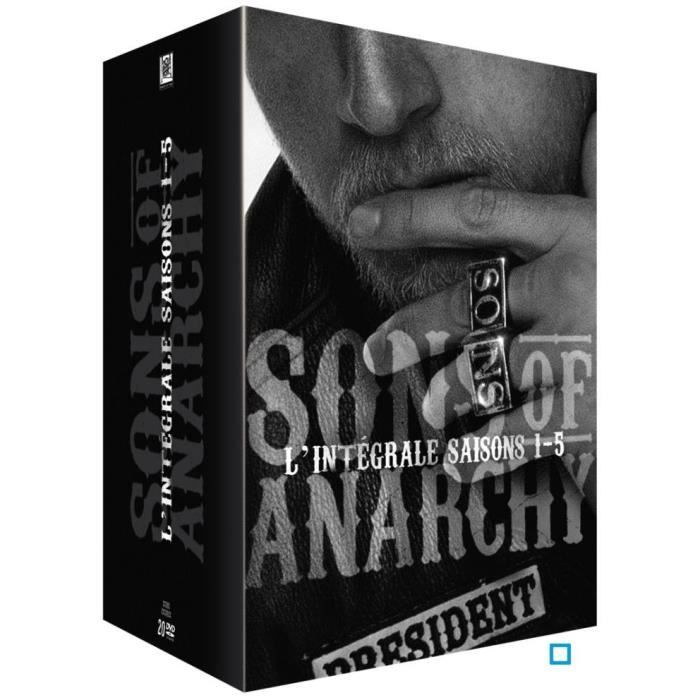DVD Coffret sons of anarchy, saisons 1 à 5 Cdiscount DVD