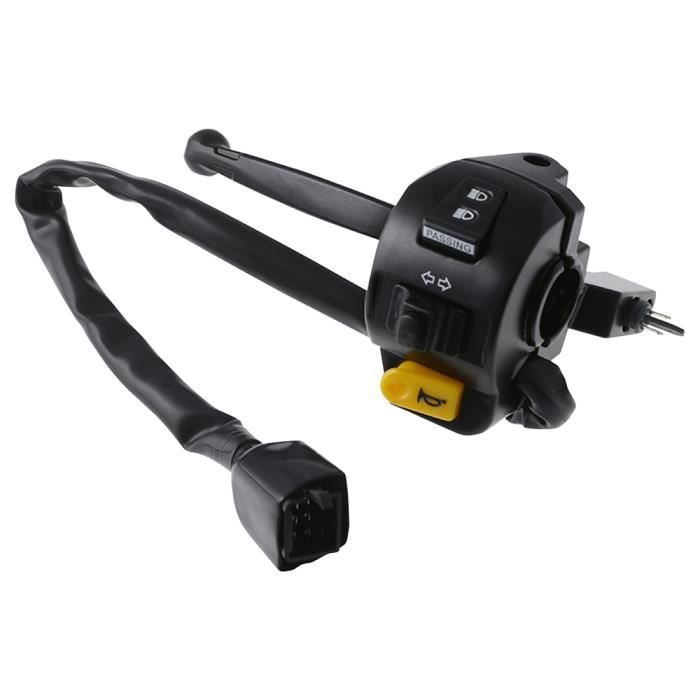 Levier De Frein Gauche Pour Scooter Peugeot Vivacity Sixties 4T (2010-2012) - Pièce Neuve Noire