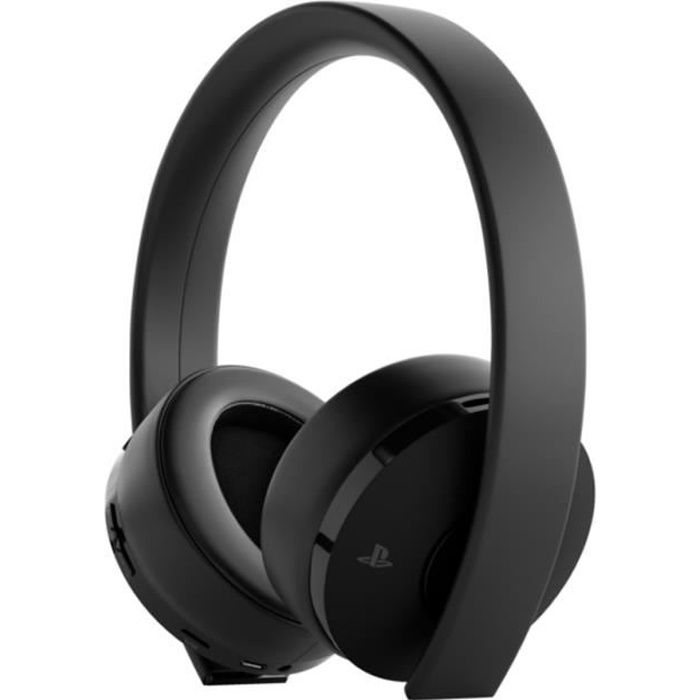 Casque Sans Fil Gold Black Sony Virtual Surround Sound 7.1 pour