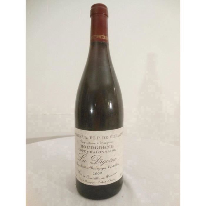côte chalonnaise aubert de villaine la digoine rouge 2009 - bourgogne france