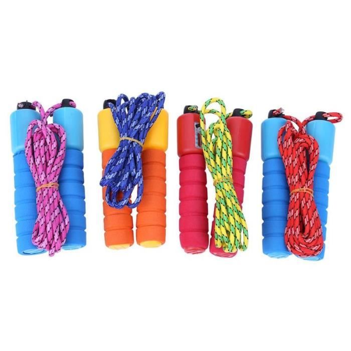 Cordes à sauter coton éponge compte corde à sauter Fitness musculation sports de plein air (couleur aléato - HSJSTSA08056