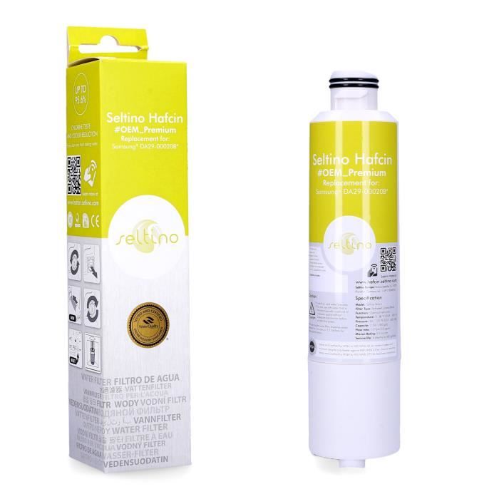 Seltino Filtre à eau, pièce de rechange pour réfrigérateur Samsung RF24FSEDBSR