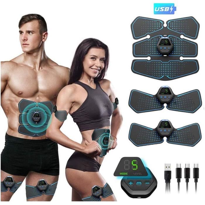CEINTURE DE FORCE Appareils Abdominaux Electrostimulateur Musculaire EMS Abdominale Abdominal Femme EMS Masseur Abdominal App1912