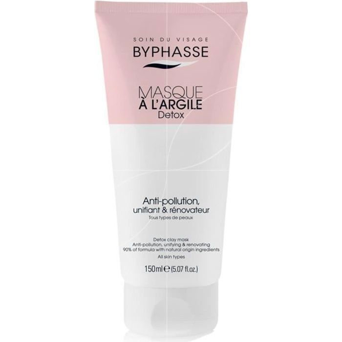 Byphasse - Masque visage à l'argile Detox - 150ml