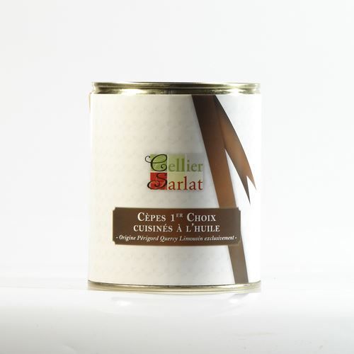 Cèpes 1er choix à l'Huile, 560gr