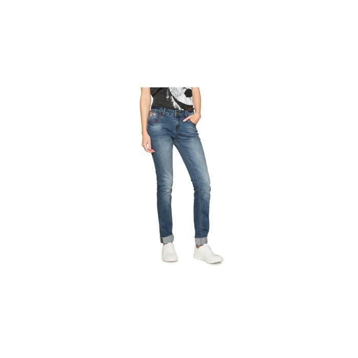 Desigual Jeans Maité Denim Dark Blue 18SWDD44
