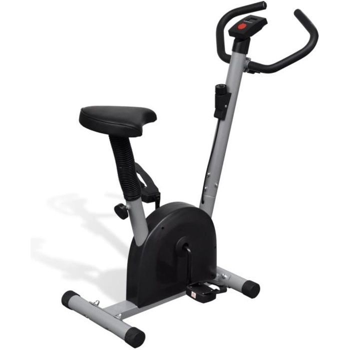 Vélo d'appartement avec siège et Ordinateur LCD (le temps, la vitesse, la distance et les calories consommées.)