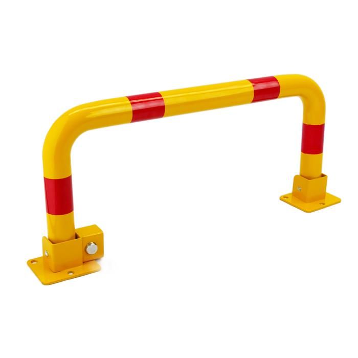 Barrière de parking stationnement pliable avec serrure 850 mm