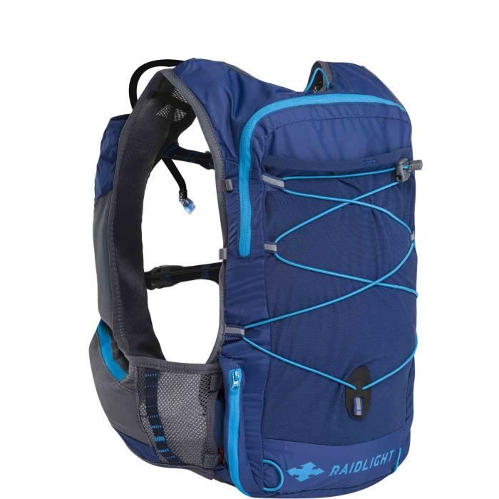 Sac à dos RaidLight activ vest 6l - bleu turquin/gris - S/M