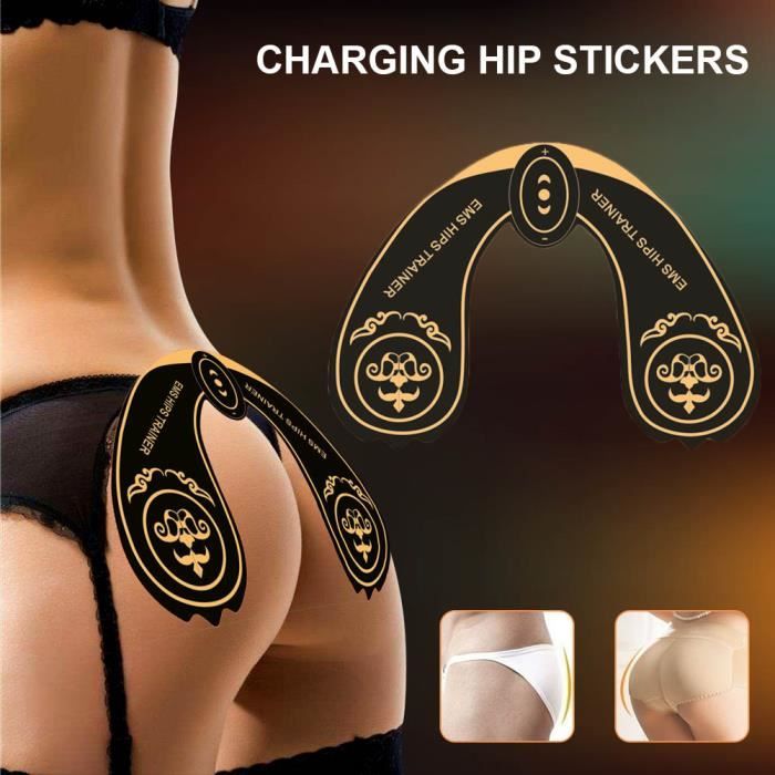 Hanche de formateur soulever des corps rechargeables corps masseur de stimulation des muscles fessiers formant l'équipement