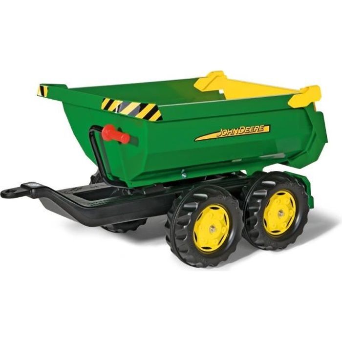 ROLLY TOYS Remorque John Deere pour tracteur à pédales